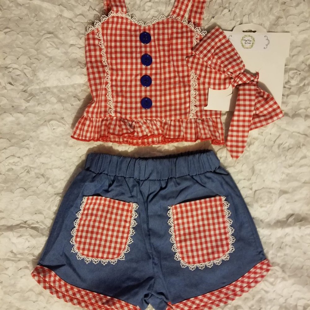 Short Set Country Plaid